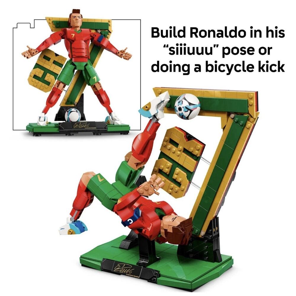 LEGO 66823 Editions Cristiano Ronaldo Collector's Set Co-Pack, Building Toy with - Picture 8 of 8
